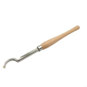 Large swan neck hollowing tool