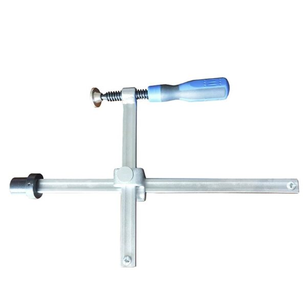 Adjustable welding table clamp