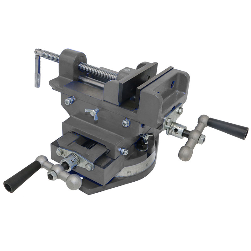 Cross Slide Vice With Swivel Base