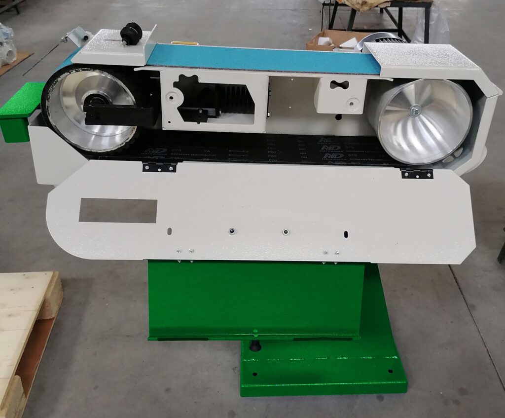 belt grinder quick change belt